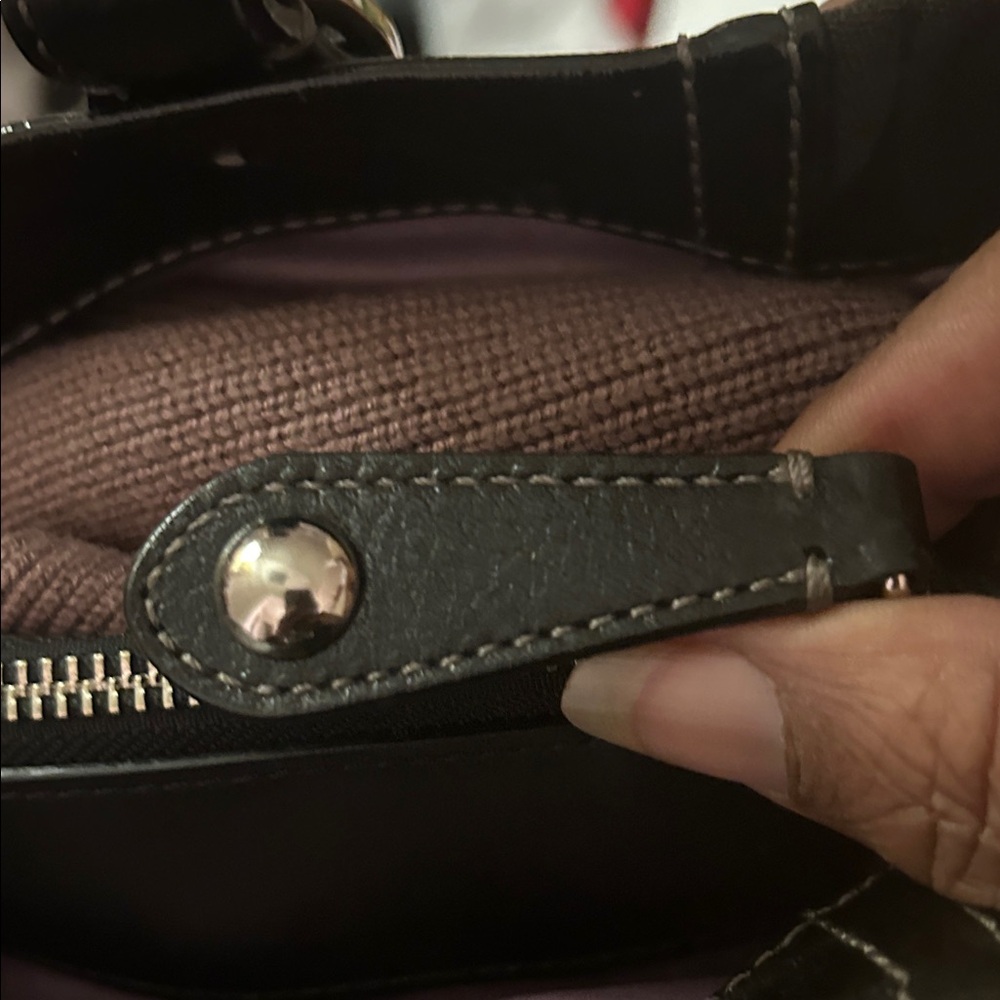 Coach Black Signature Shoulder Bag - Picture 9 of 11